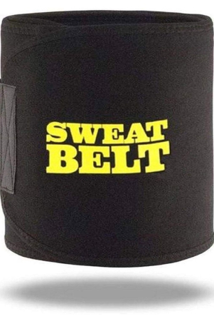 sweat-slim-belt-free-size-for-man-and-women-fat-burning-sauna-waist-trainer-promotes-healthy-sweat-weight-loss-lower-back-posturefree-sizeboth-man-and-women-free-size