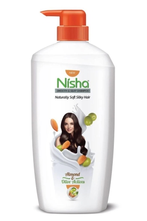 nisha-smooth-silky-shampoo-for-women-men-650ml-almond-olive-actives-shampoo-for-naturally-soft-silky-hair