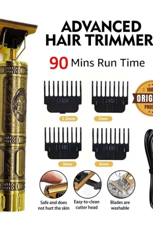 intimify-hair-trimmer-gold-cordless-beard-trimmer-with-90-minutes-runtime