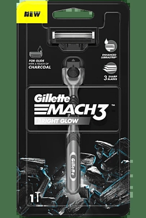 Gillette Mach3 Charcoal Rezer