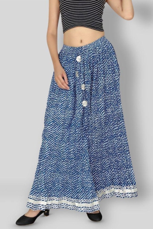 fabrr-blue-cotton-womens-a-line-skirt-pack-of-1-33-36