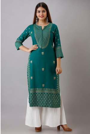 mauka-green-straight-rayon-womens-stitched-salwar-suit-pack-of-1-none