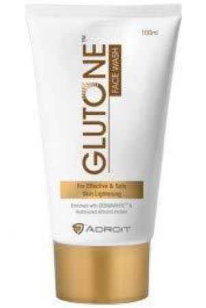 glutone-face-wash-glow-radiance-face-wash-with-saxifrage-papaya-guava-extract-enriched-hydrolyzed-almond-protein-sugar-based-formula-100ml