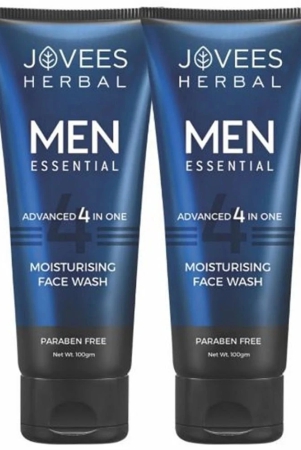 jovees-herbal-mens-essential-advanced-4-in-1-moisturizing-face-wash-pack-of-2