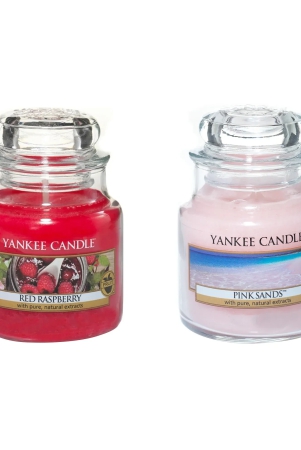 yankee-candle-classic-jar-scented-candles-pack-of-2-pink-sands-and-red-raspberry