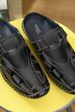 Leeport - Black Men's Sandals - None