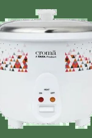 croma-18-litre-electric-rice-cooker-with-keep-warm-function-white