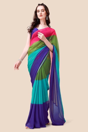 rangita-women-colorblock-colorblock-georgette-saree-with-blouse-piece-multicolor-multicolor2