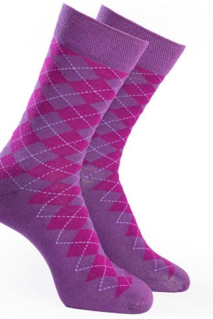 man-arden-purple-cotton-mens-mid-length-socks-pack-of-1-purple