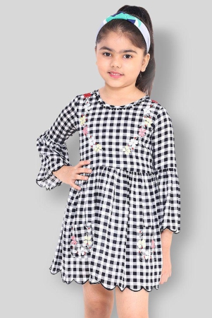 naughty-ninos-grey-polyester-girls-a-line-dress-pack-of-1-none