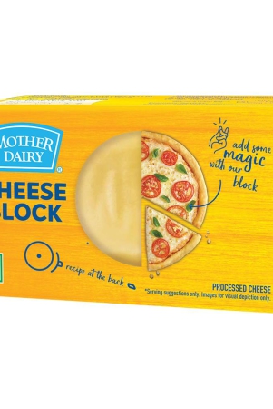 Mother Dairy Processed Cheese Block 200 g