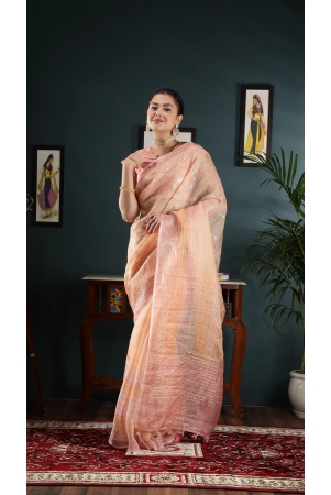 Organza saree