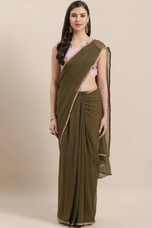 olive-green-woven-design-ready-to-wear-saree