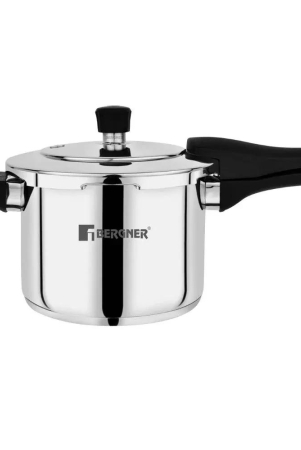 bergner-pura-stainless-steel-outer-lid-pressure-cooker-gas-induction-compatible-silver-55-litre