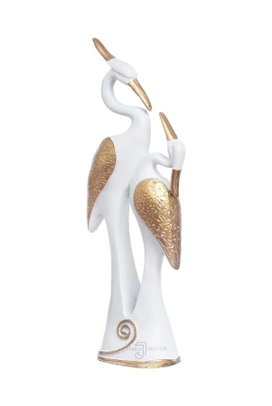 bharat-saini-art-white-swan-pair-kissing-swan-duck-couple-statue-decorative-item-for-home-decor-living-room-bedroom-handicraft-animal-figurine-antique-gift-item