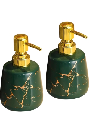 ekhasa-ceramic-handwash-dispenser-bottle-260ml-green-set-of-2-for-bathroom-kitchen-sanitizer-lotion-shampoo-hand-wash-dispensers-pump-ekhasa-ceramic-handwash-dispenser-bottle-260ml-green