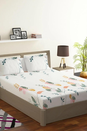 bedsheet-vista-110-gsm-microfiber-white-floral-double-with-2-pillow-covers-white