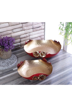 red-gold-hammered-rose-urli-set-of-2-gold