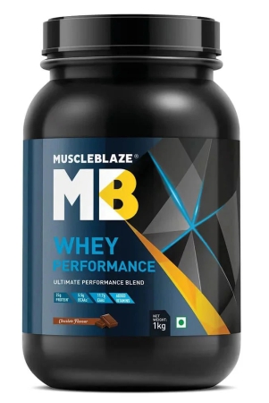 MuscleBlaze Whey Performance (70%) Protein,  2.2 lb  Chocolate