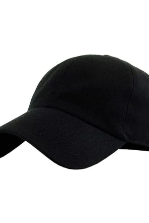 creature-black-cotton-blend-mens-cap-pack-of-1-black