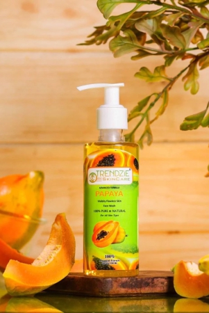 Trendzie Care Papaya Face Wash For Visibly Flawless Skin