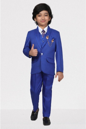 dkgf-fashion-blue-polyester-boys-suit-pack-of-1-none