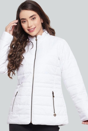 ppthefashionhub-polyester-white-puffer-pack-of-1-none