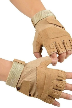 zaysoo-half-finger-glove-unisex-nylon-gym-gloves-for-professional-fitness-training-and-workout-with-half-finger-length-l