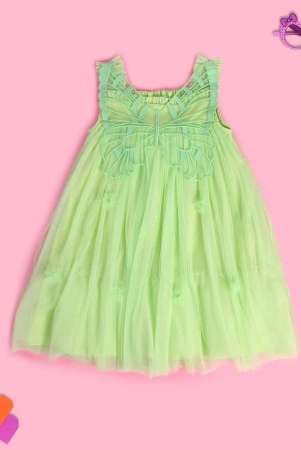 mini-klub-nylon-a-line-dress-for-girls-pack-of-1-green-none