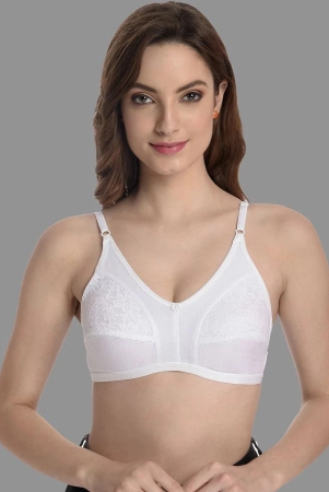 madam-white-cotton-non-padded-womens-t-shirt-bra-pack-of-1-none