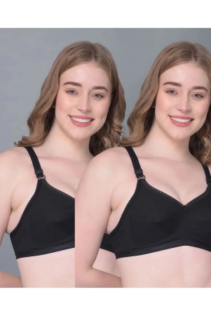 dollar-missy-pack-of-2-cotton-womens-everyday-bra-black-des-1052-blk-po2-none