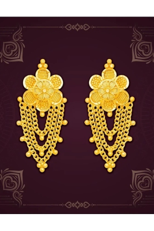 luv-fashion-golden-drop-earrings-pack-of-1-golden