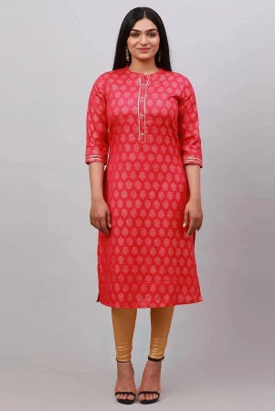 alena-cotton-embellished-straight-womens-kurti-pink-pack-of-1-none