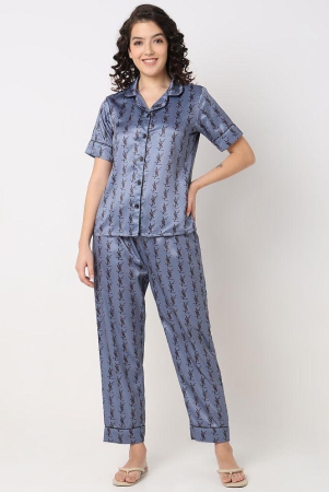 smarty-pants-grey-satin-womens-nightwear-nightsuit-sets-pack-of-1-none