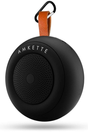 amkette-boomer-pod-black-5-w-bluetooth-speaker-playback-time-8-hrs-bluetooth-v-50-with-aux-black-black