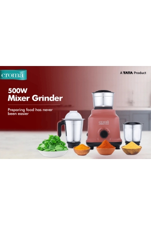 croma-500-watt-3-jars-mixer-grinder-19000-rpm-shock-proof-body