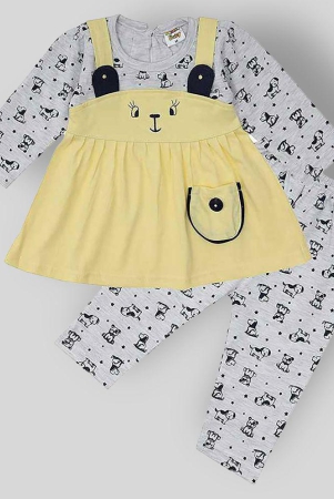 nammababy-yellow-cotton-blend-baby-girl-dresses-pack-of-1-none