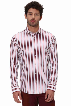 RED CANDY STRIPE SHIRT