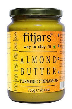 fitjars-stone-ground-keto-vegan-all-natural-gourmet-turmeric-cinnamon-almond-butter-almondsturmericcinnamon-750-gm