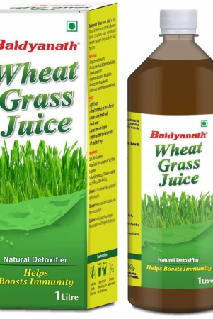 Baidyanath Wheatgrass Juice 1 L â?? Natural Detoxifier