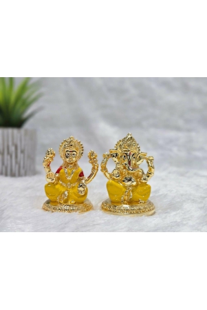 Laxmi Ganesha set for gifting (3 inches)