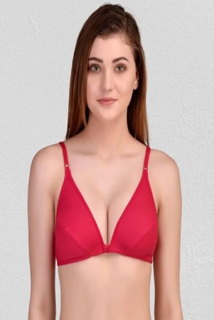 zourt-red-cotton-non-padded-womens-everyday-bra-pack-of-1-none