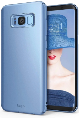 (Refurbished) Samsung Galaxy S8 Plus Slim Pearl Blue