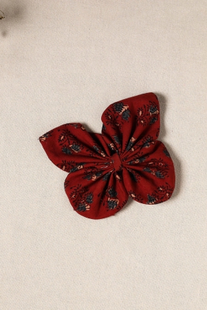 Handmade Fabric Butterfly Hair Clip 07