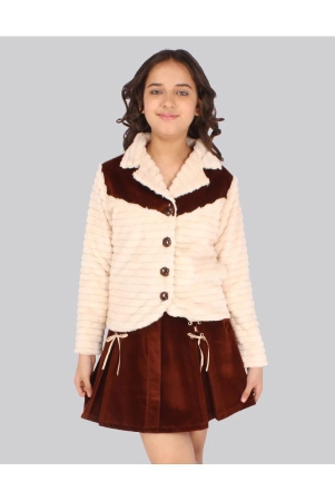 cutecumber-rust-faux-fur-girls-top-with-skirt-pack-of-1-none