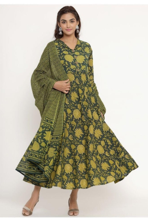 angiya-green-cotton-anarkali-kurti-xl