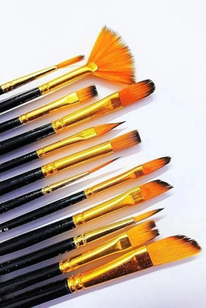 eclet-art-artist-quality-synthetic-assorted-brush-set-of-12-pc