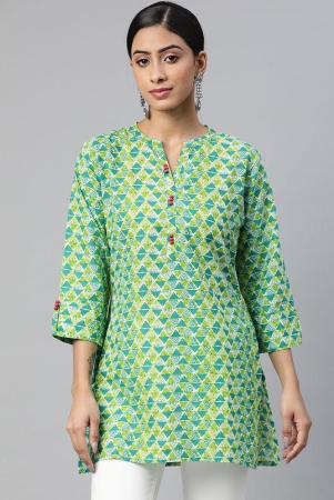 svarchi-green-cotton-womens-straight-kurti-pack-of-1-none