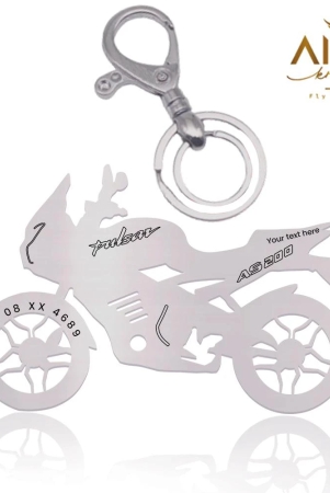 bajaj-pulsar-as-200-keychain-silver