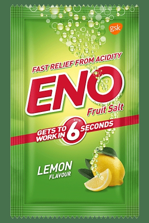 Eno Fruit Salt - Lemon Flavor, 5 g
